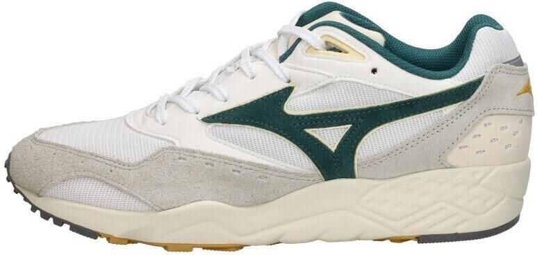 Mizuno Contender sneakers wit groen Suede Unisex