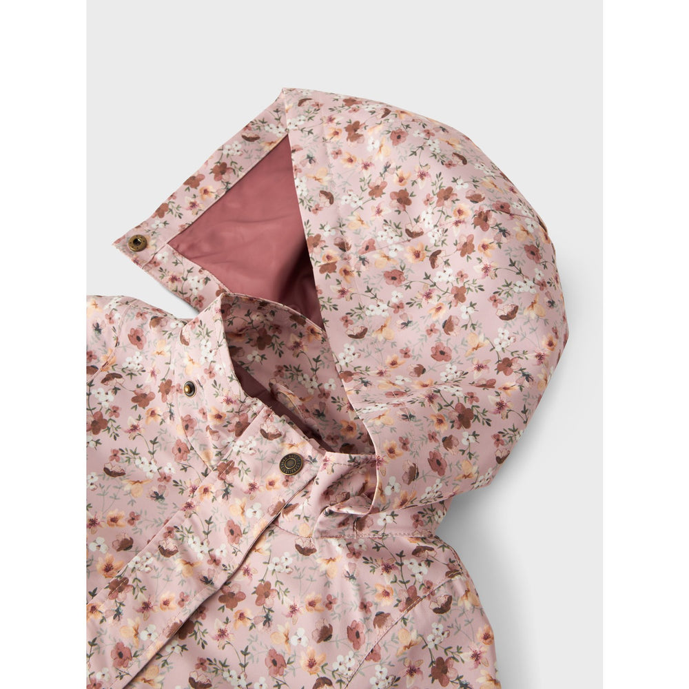 Køb Name It Pale Mauve Flowers Malex08 Jakke AOP Fo