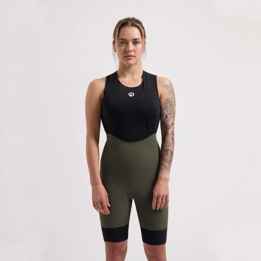 Rogelli Signature Bibshorts Dame Grøn