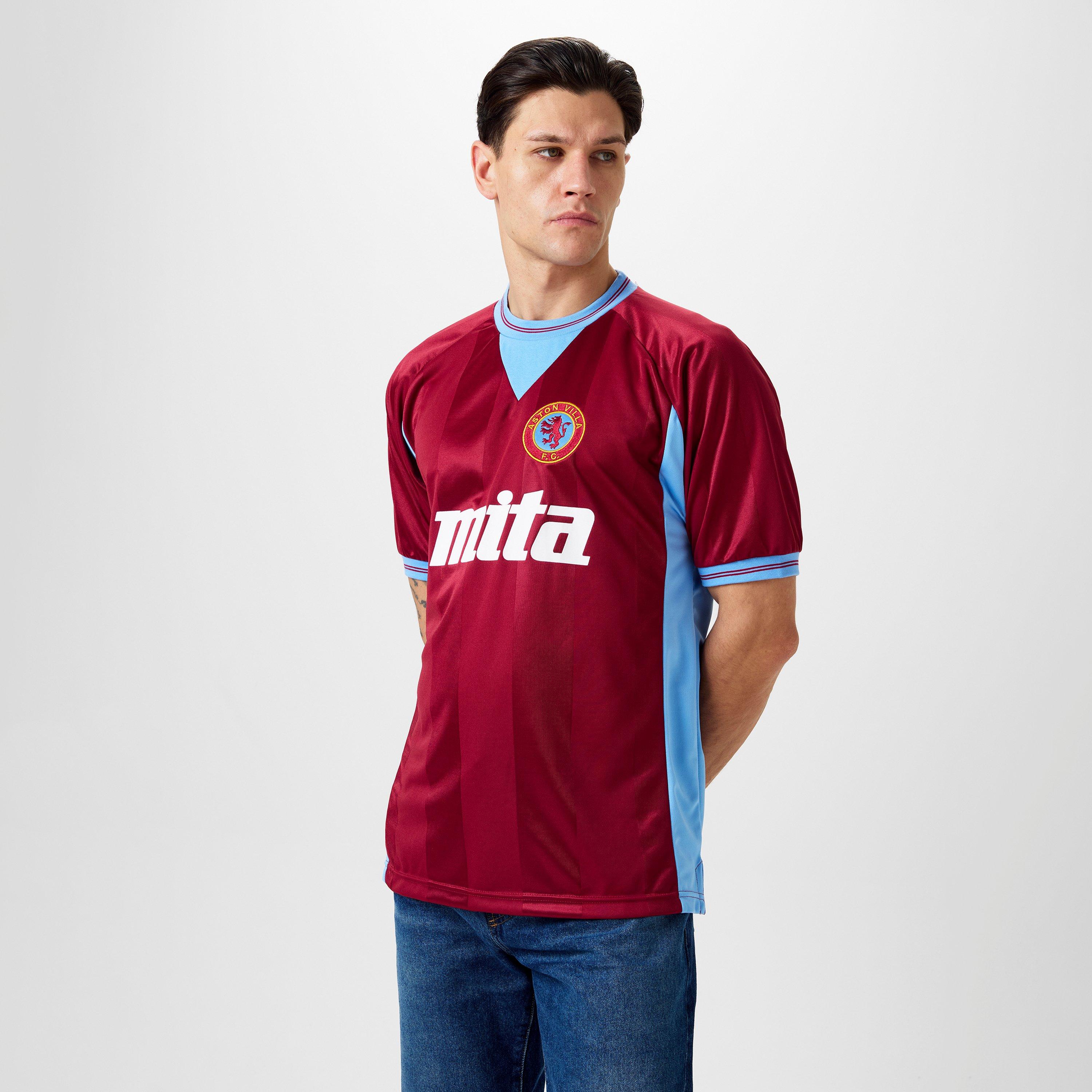 Score Draw S Draw Aston Villa FC84 Home Jersey Mens