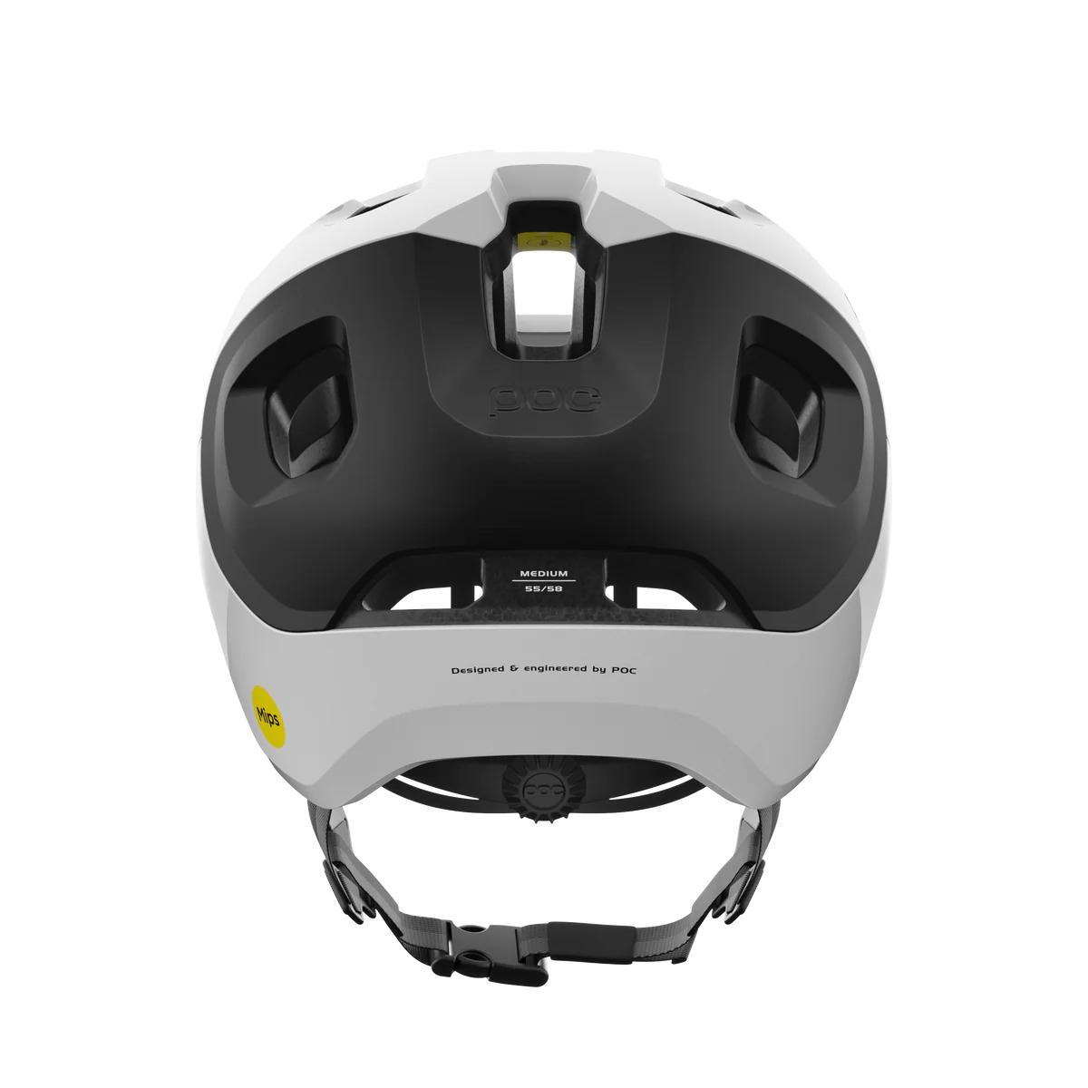 POC Axion Race MiPS Hydrogen White/Uranium Black Matt