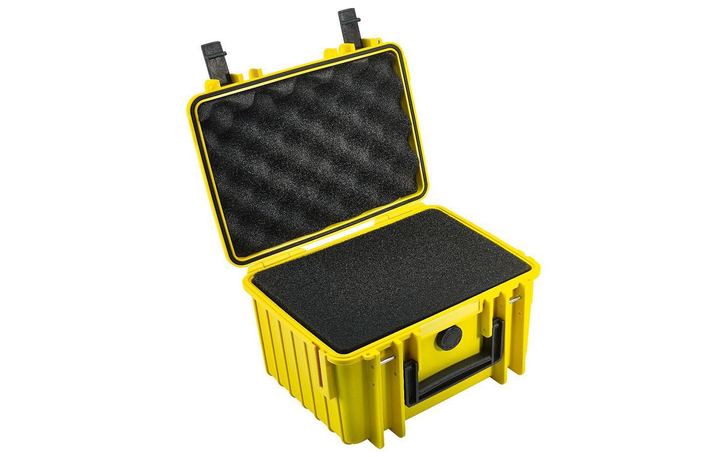 Outdoor-Koffer Typ 2000 SI GelbOutdoor-Koffer mit viel Stauraum