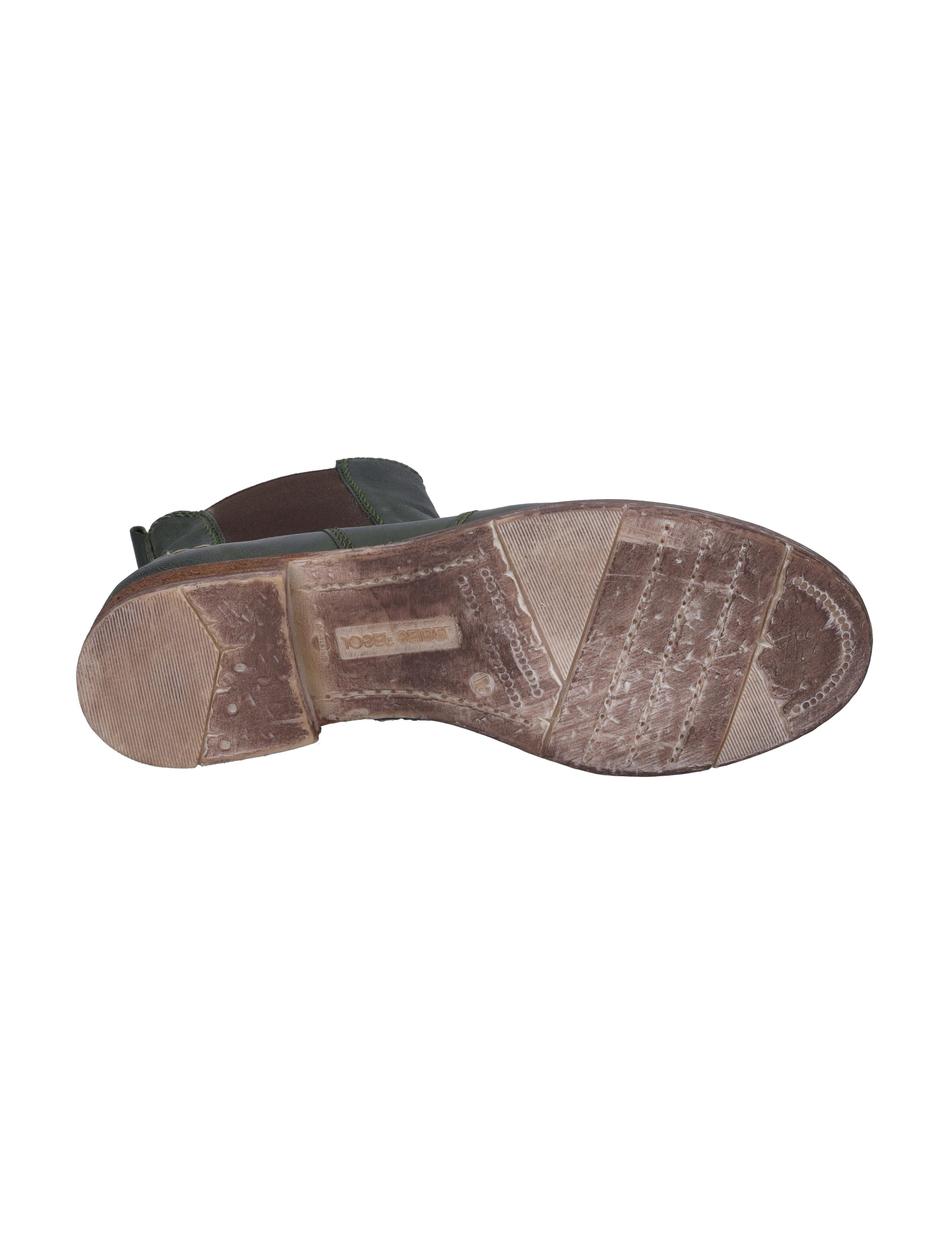 Stiefelette Sienna 80, oliv-kombi