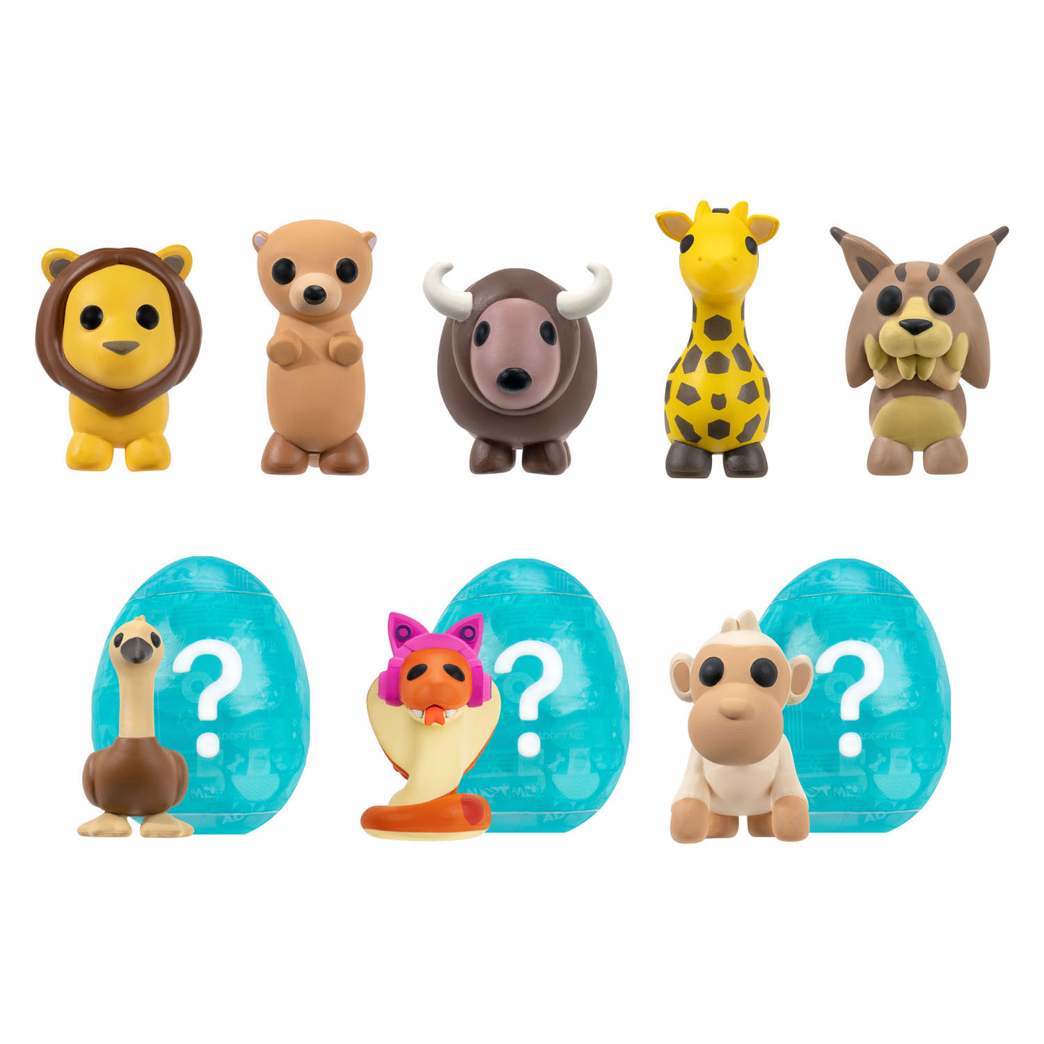 Adopt Me! Animal Life Speelfiguren, Set van 6