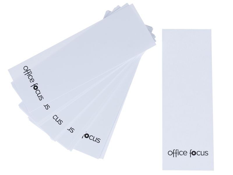 office focus Rückenschilder 51 x 145 mm 25 Stück Ordner-Rückenschilder zu Office Focus Ordner