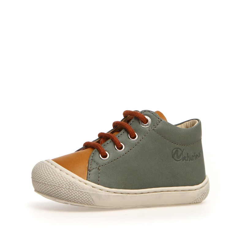 Naturino Naturino Cocoon Supersouple Lacets Sauge Zucca