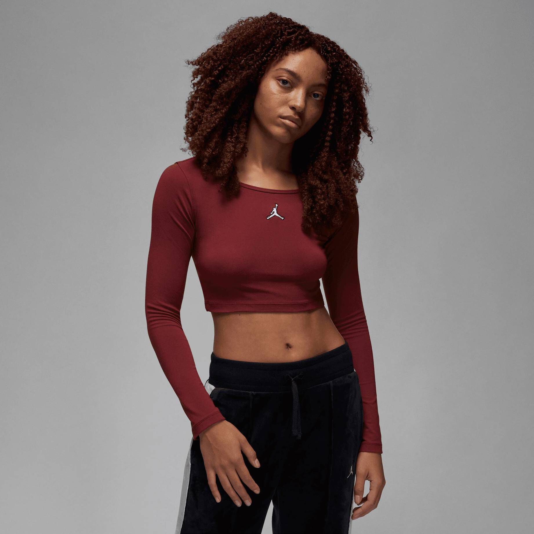 Jordan| Damen Sporttop JORDAN FLIGHT Cropped Tight Fit