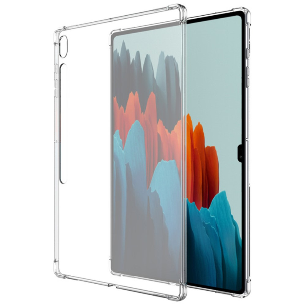 Samsung Galaxy Tab S8 Ultra Gummi Case Hülle Air Cushion Fallschutz - Transparent