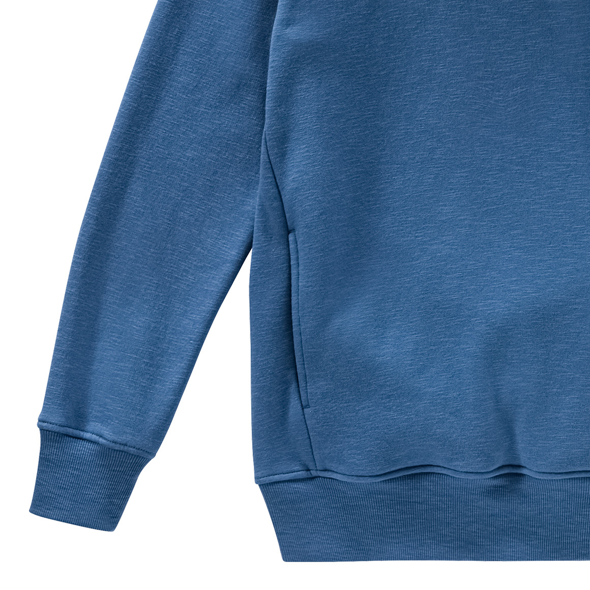 Yigga Jungen Hoodie mit Kängurutasche blau