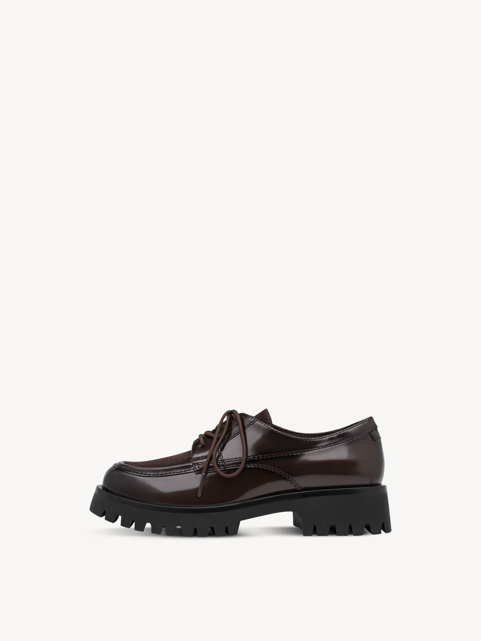 Lage schoen - bruin