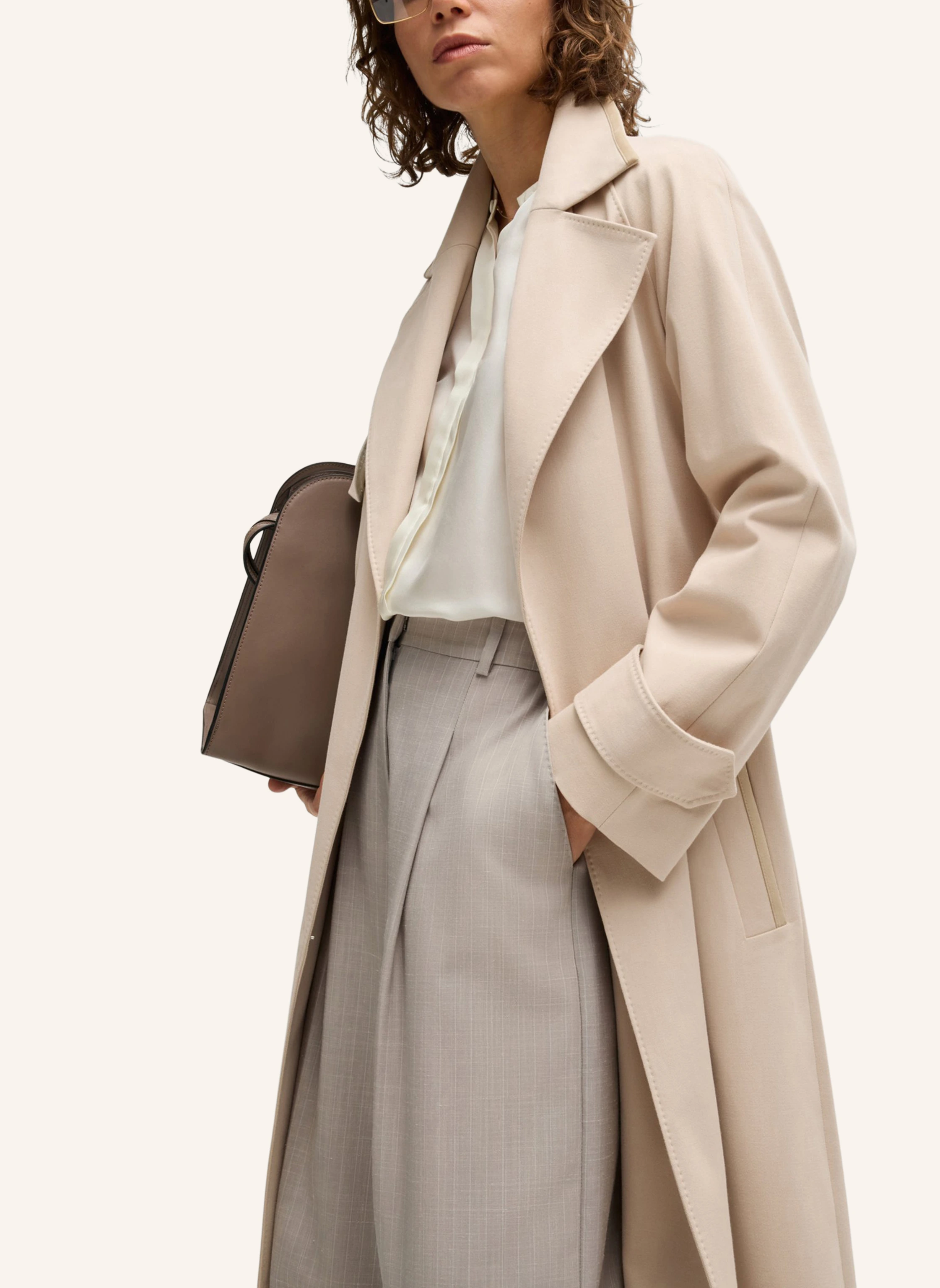 BOSS Klassischer Mantel CALADAMA3 Relaxed Fit