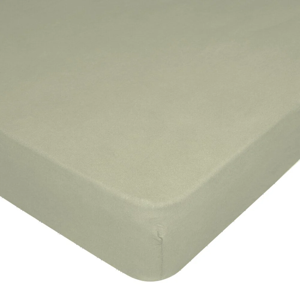 Drap housse jersey 160x200cm 2 personnes - 3 coloris