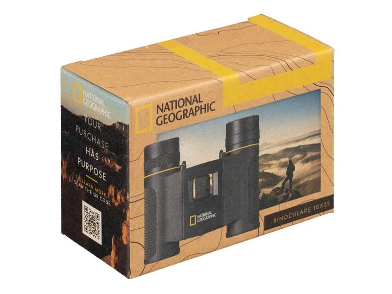 National Geographic National Geographic 10 x 25 Feldstecher Praktisches Taschenfernglas