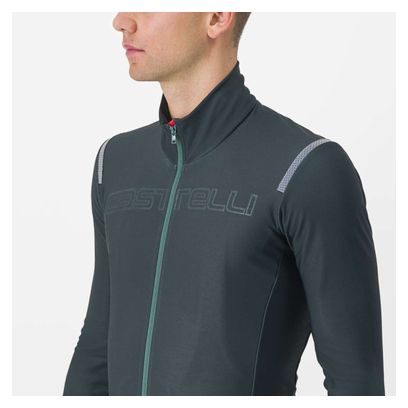 Maillot Manches Longues Castelli Tutto Nano Ros Vert