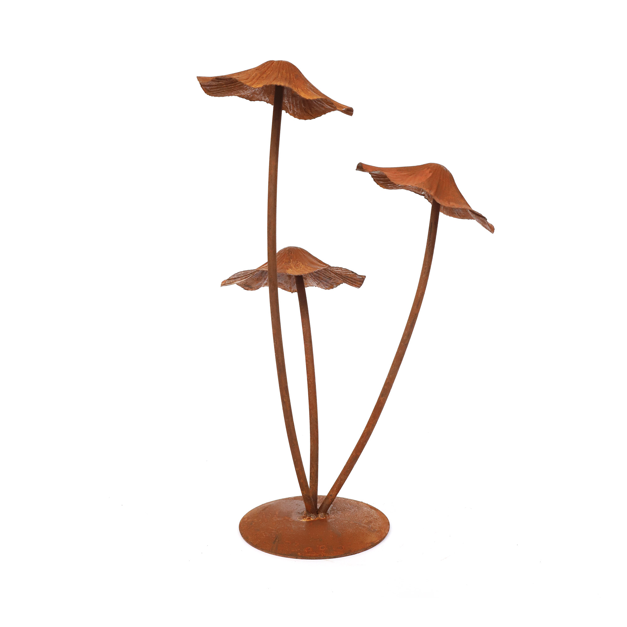 Figur 'Pilze' aus Eisen, H 45,5 cm, B 28 cm, L 22,5 cm günstig bestellen