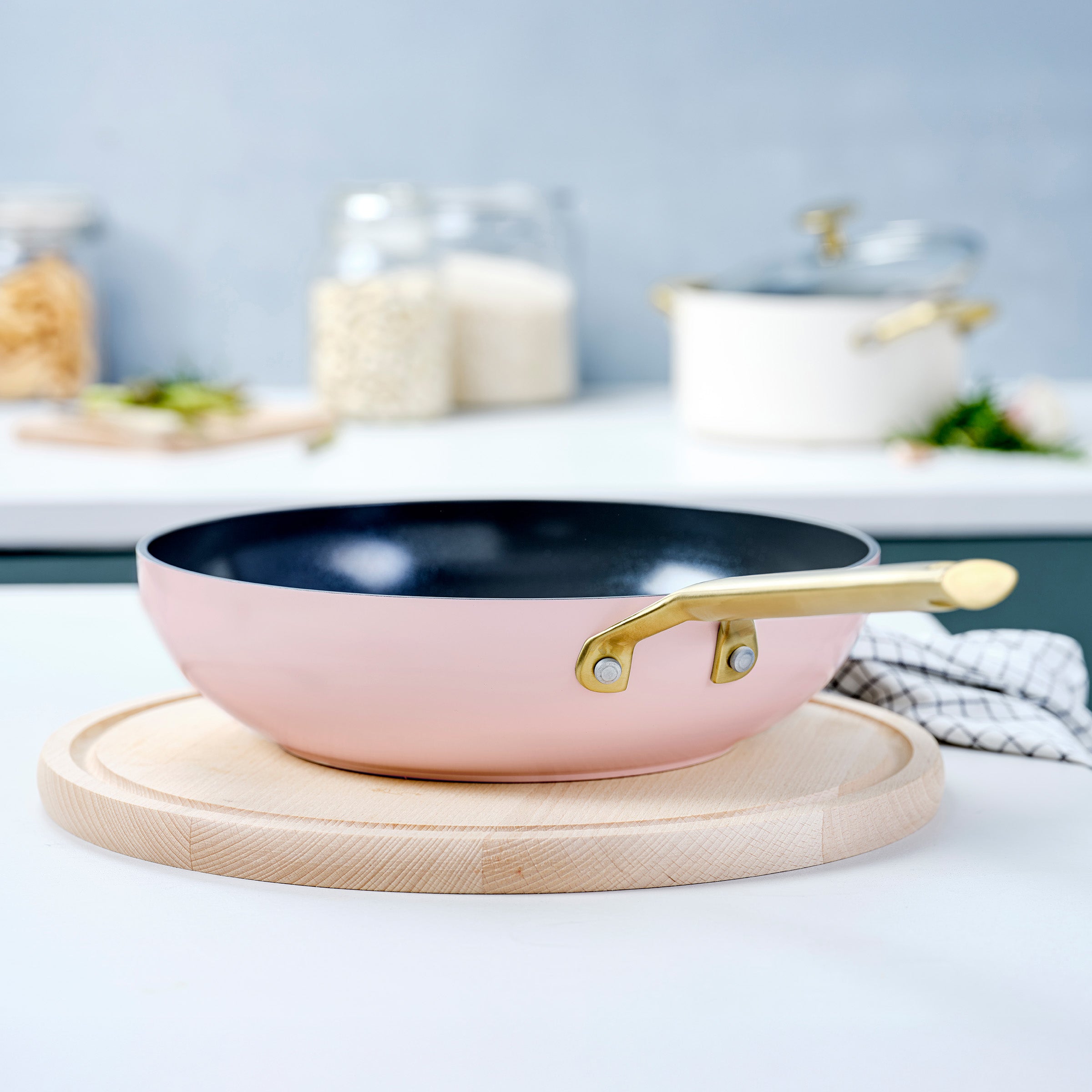 BK Sublime Wokpan Ã 28 cm - Pink