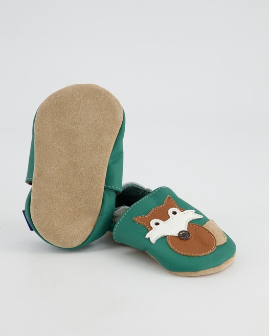 Beck 6003 Krabbelschuhe in Grün