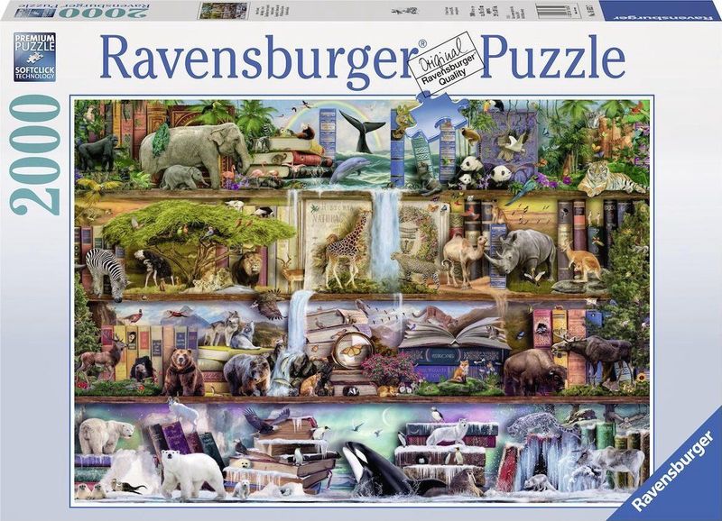 Gigantische Dierenwereld - Aimee Stuart Puzzel (2000 stukjes)