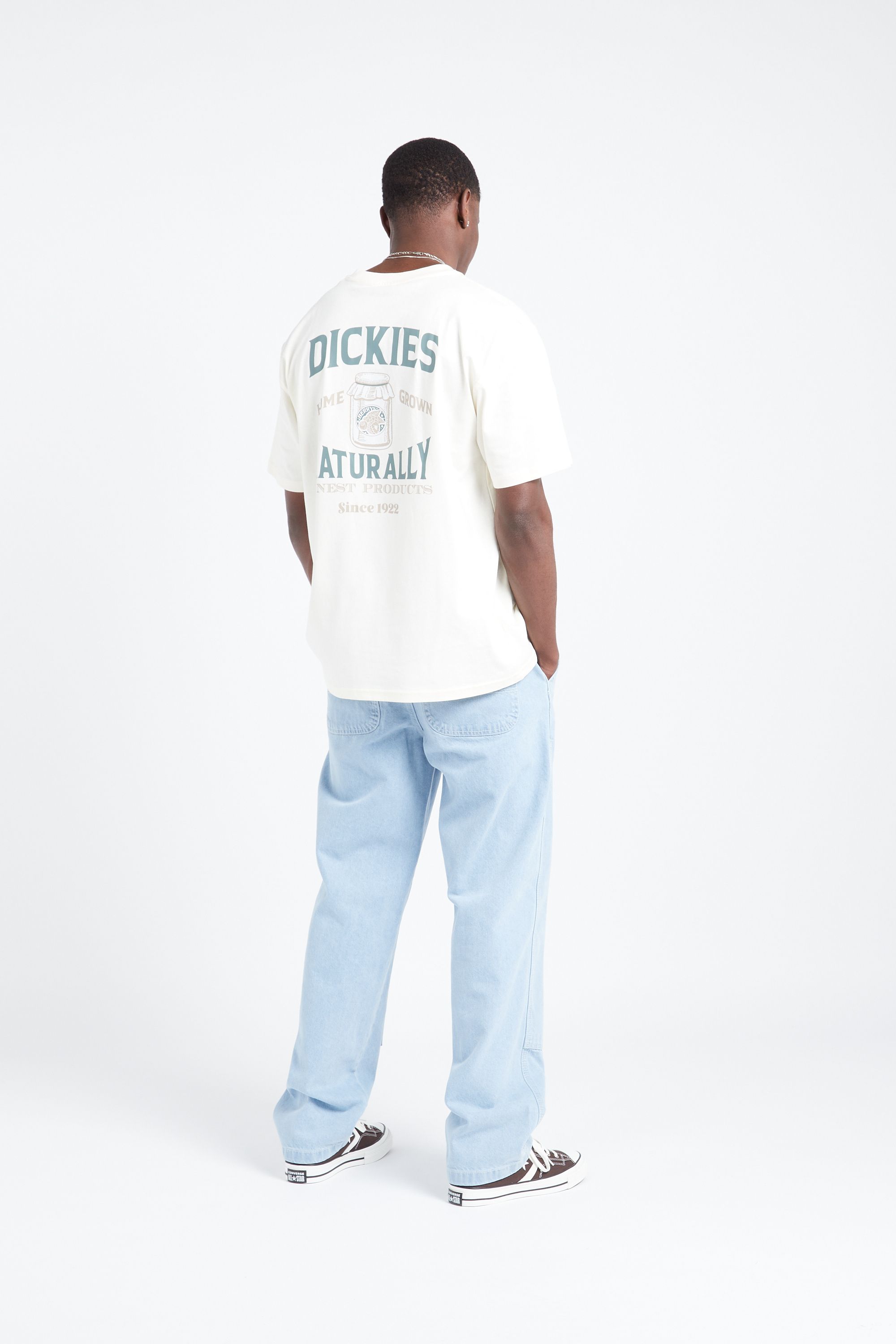 DICKIES T-shirt ELLISTON TEE SS Beige