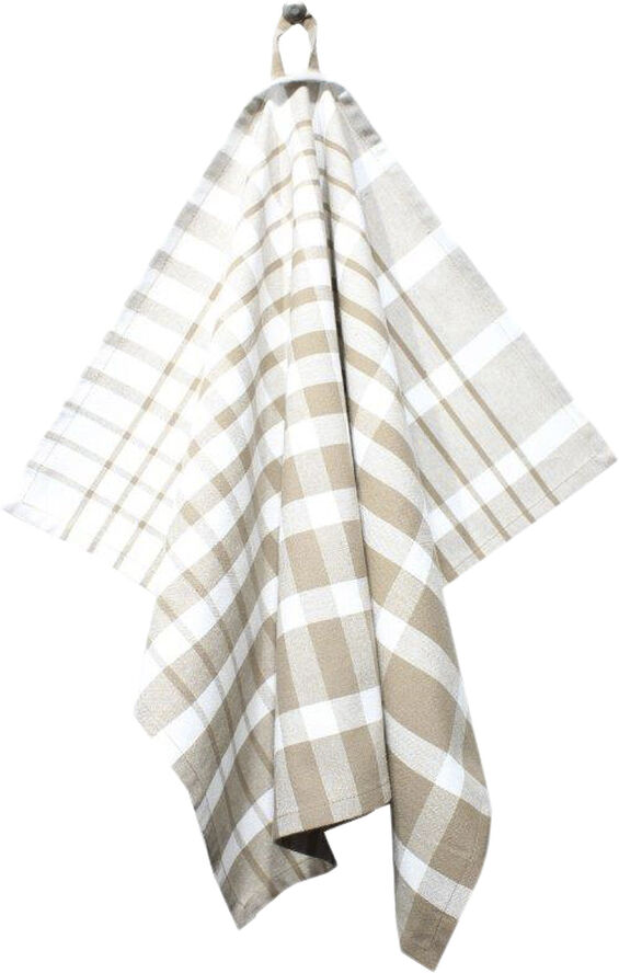 Magasin du Nord Collection Tea Towels 50x70 cm ENZO - Check camel