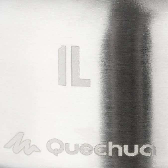 Decathlon Quechua - Chaleira de Camping Quechua MH500 de 1 L em Aço Inoxidável