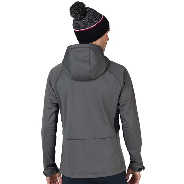 Veste ski de fond ROSSIGNOL SOFTSHELL HOODIE JKT GREY ONYX