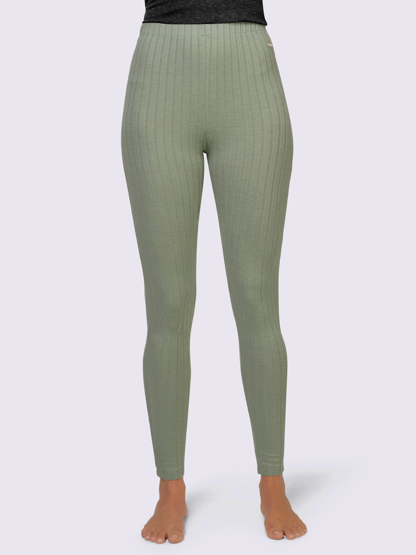 Legging qualité côtelée confortable