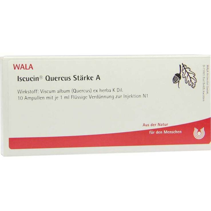 Iscucin Quercus Stärke A Ampullen, 10X1 ml