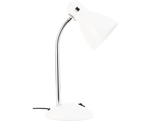 Tafellamp, 1-lichts, H 42 cm, Allison, wit