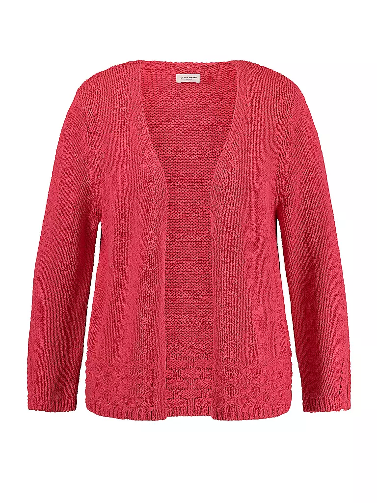 GERRY WEBER Strickjacke rot