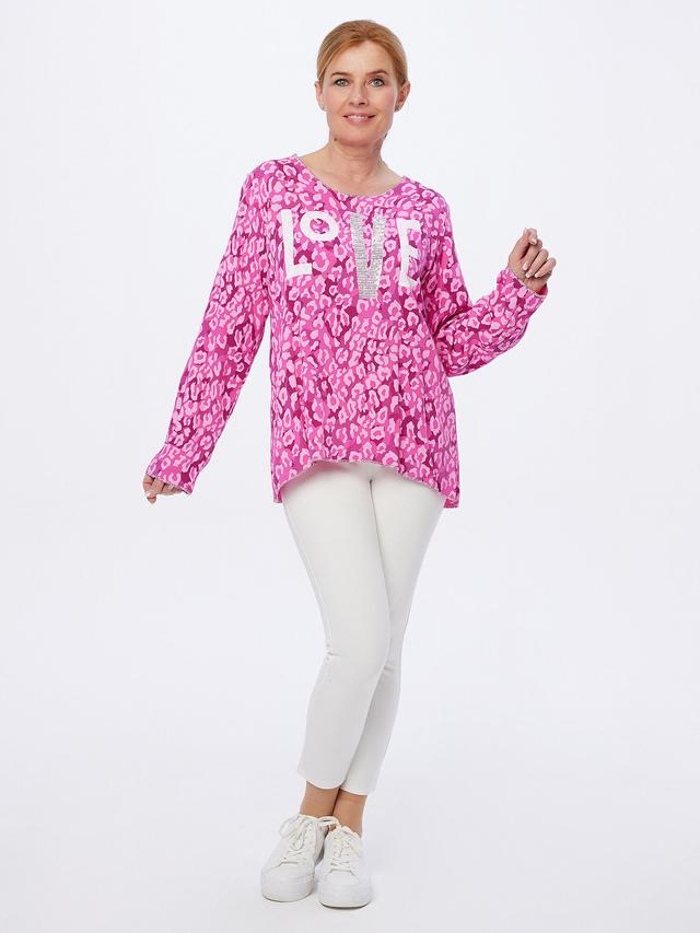 Blusenshirt Leo Love