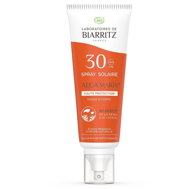 Spray Protecteur SPF30 Bio Haute protection naturelle 100ml Soins Solaires Laboratoires De Biarritz