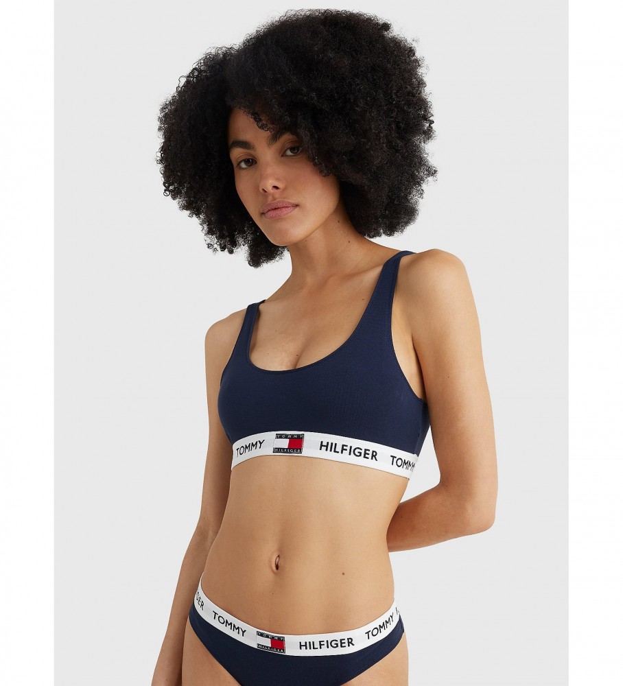 Sutiã Tommy Hilfiger Bralette 85 azul marinho