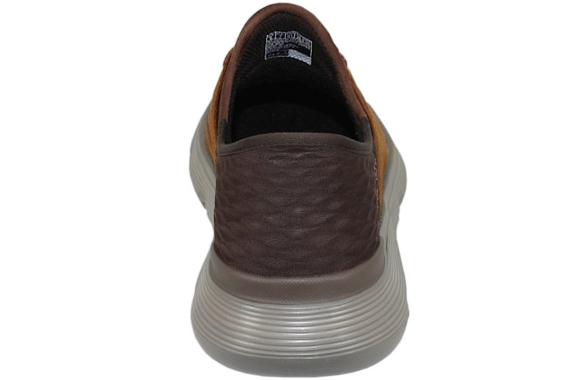 SKECHERS GARZA-GERVIN SLIP-INS I BRUNT OLIERET SKIND