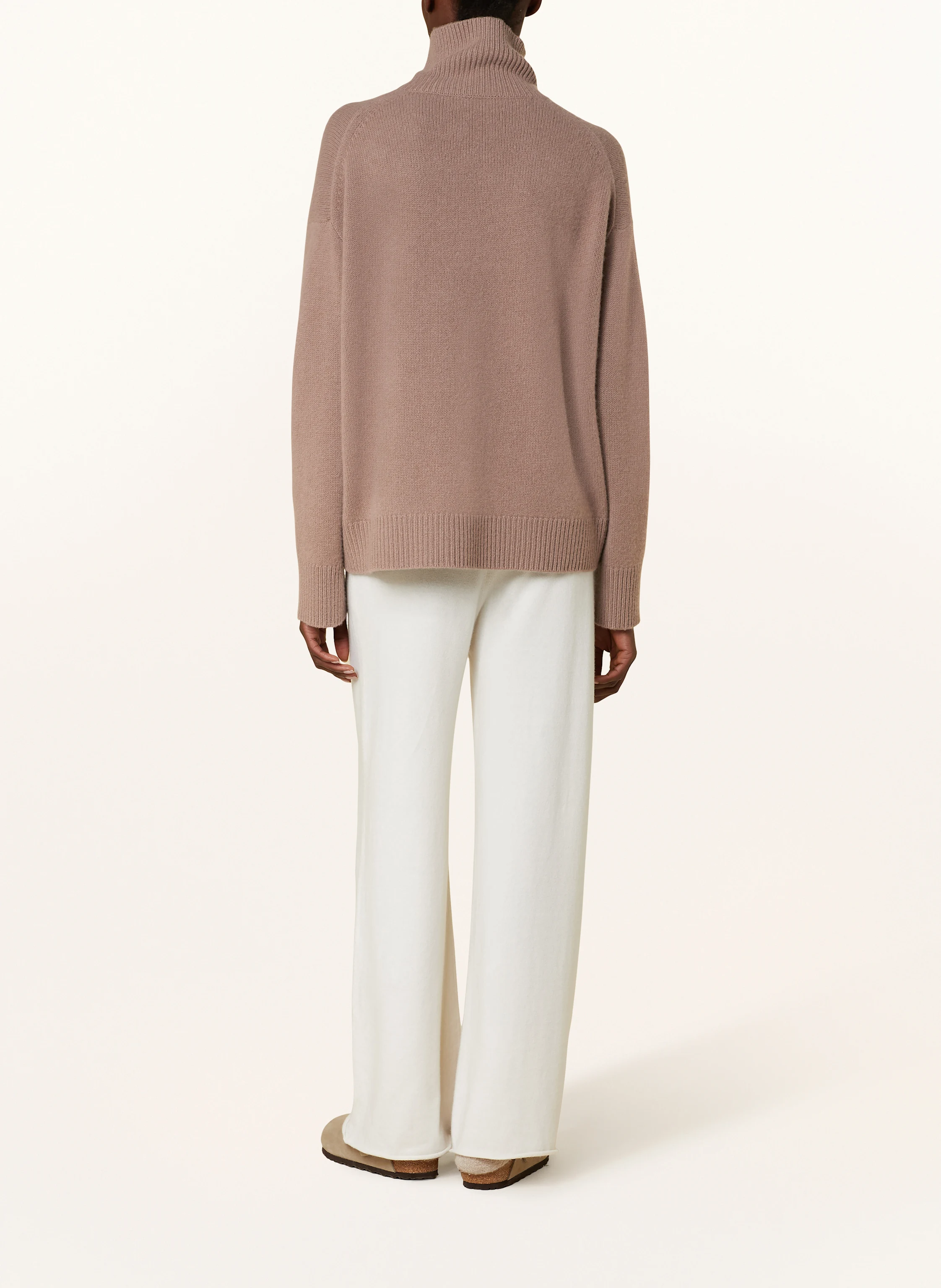 SMINFINITY Oversized-Rollkragenpullover aus Cashmere
