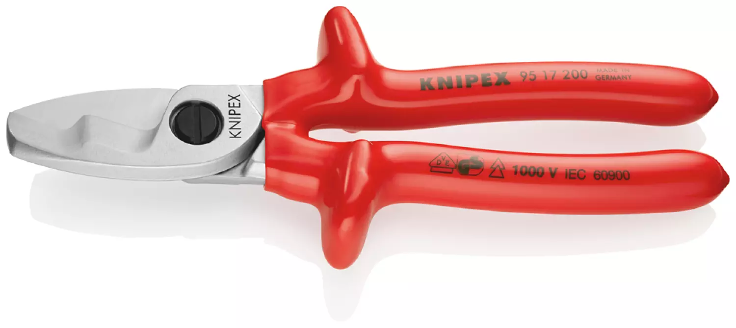 Knipex 9517200 Kabelschaar met dubbele snijkanten - 200mm