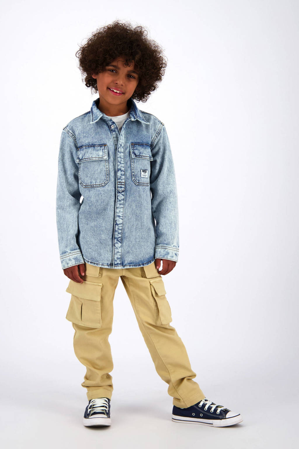 Vingino loose cargo broek zand