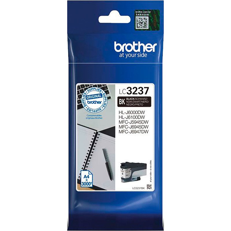 Brother LC3237 cartouche noire pour imprimante jet d'encre