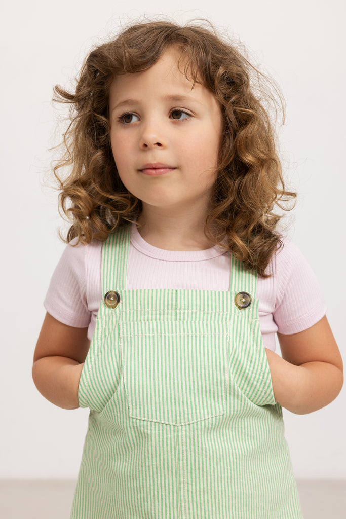Dalma, Kjole  - Cale Green Stripe