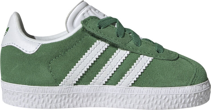 adidas Originals GAZELLE CF EL I Green/ftwwht/gold