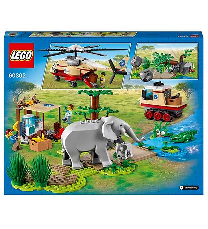 LEGO? City - Vildtredningsaktion 60302 - 525 Dele