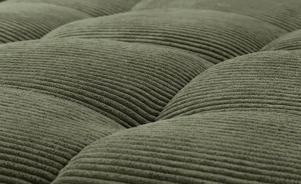 Ecksofa Hella rechts Grün