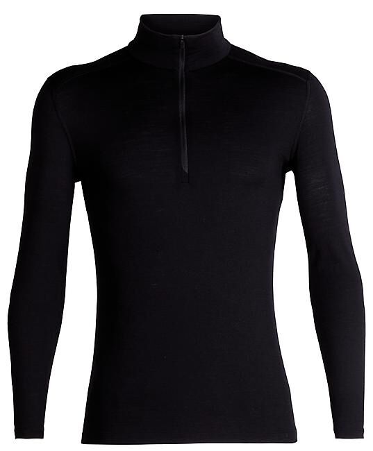 ICEBREAKER - T-SHIRT ML DEMI ZIP 200 OASIS HALF ZIP M