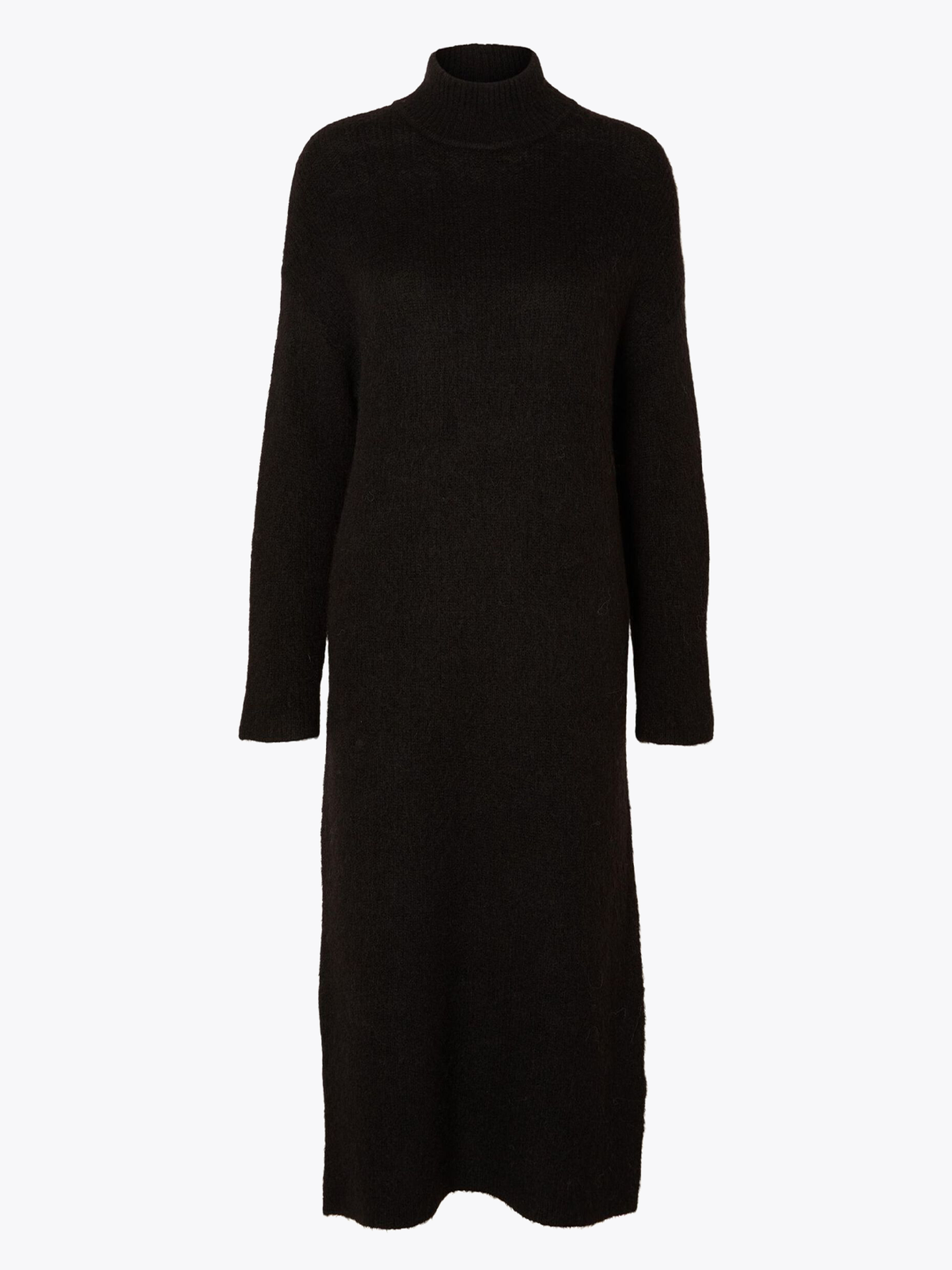Maline Long Sleeve Knit Dress High Neck