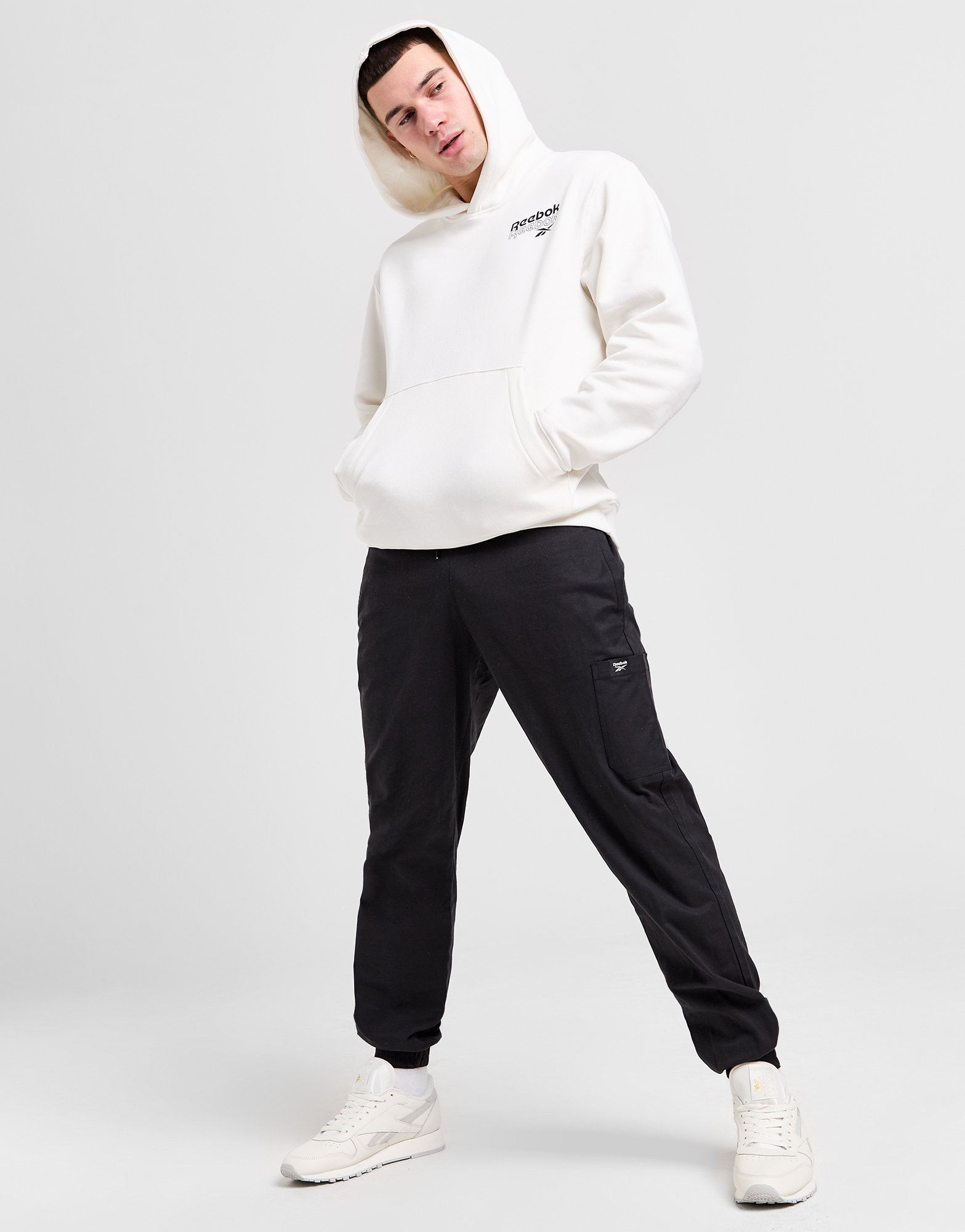 Reebok Sweat à Capuche Logo Homme