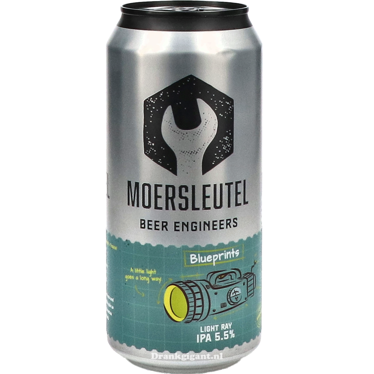 De Moersleutel Blueprints Light Ray IPA 44 cl