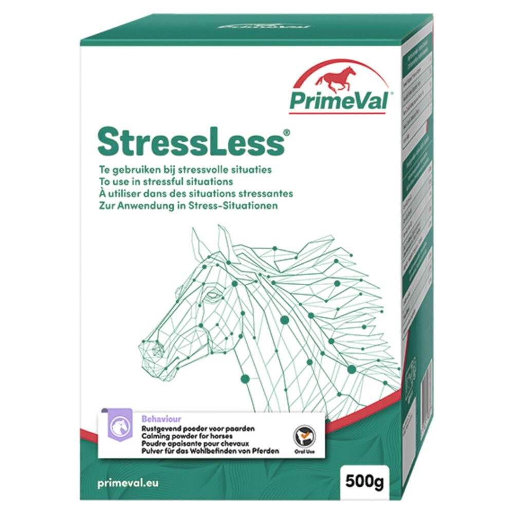 PrimeVal StressLess Paard Poeder500 gr