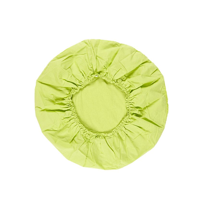 Housse ronde de coussin d'allaitement - Lime - Doré