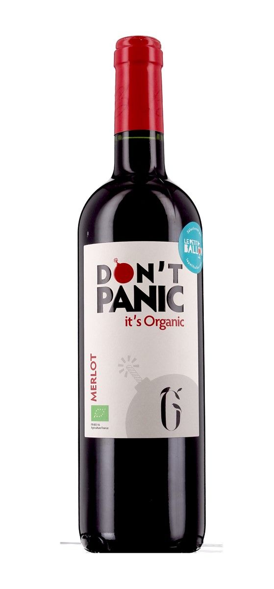 La Grangère - Don't Panic it's Organic - Merlot 2019