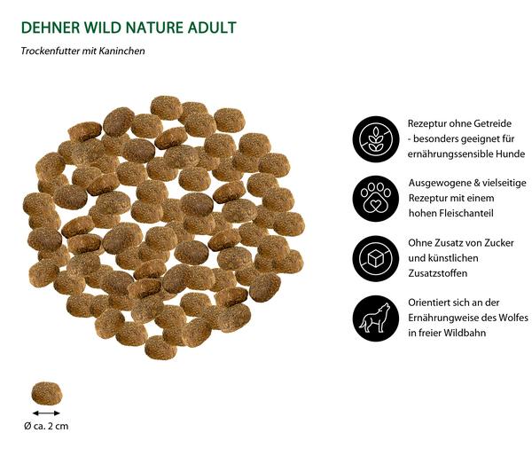Dehner Wild Nature Trockenfutter für Hunde